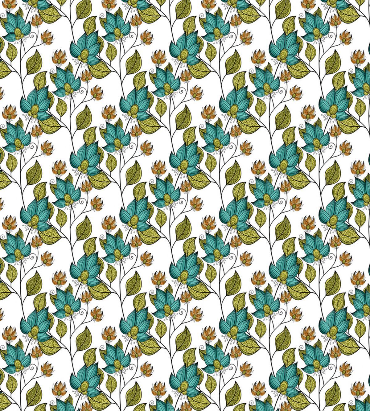 Ornate Oriental Floral — Pattern