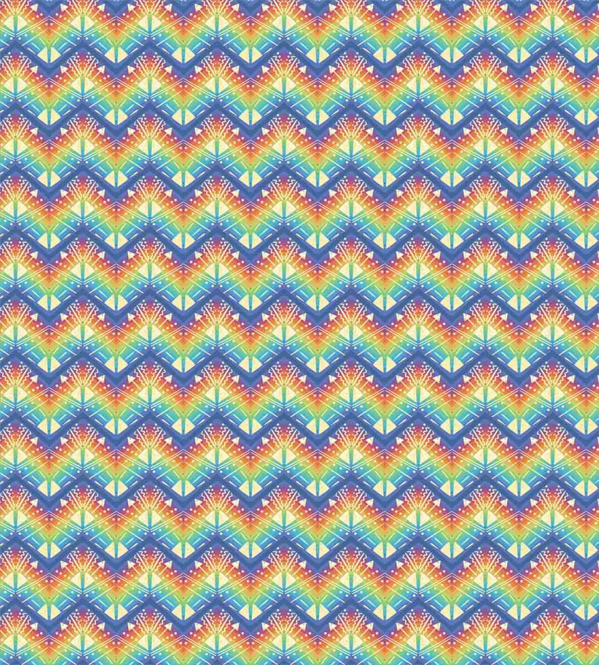 Tribal Chevron Art — Pattern
