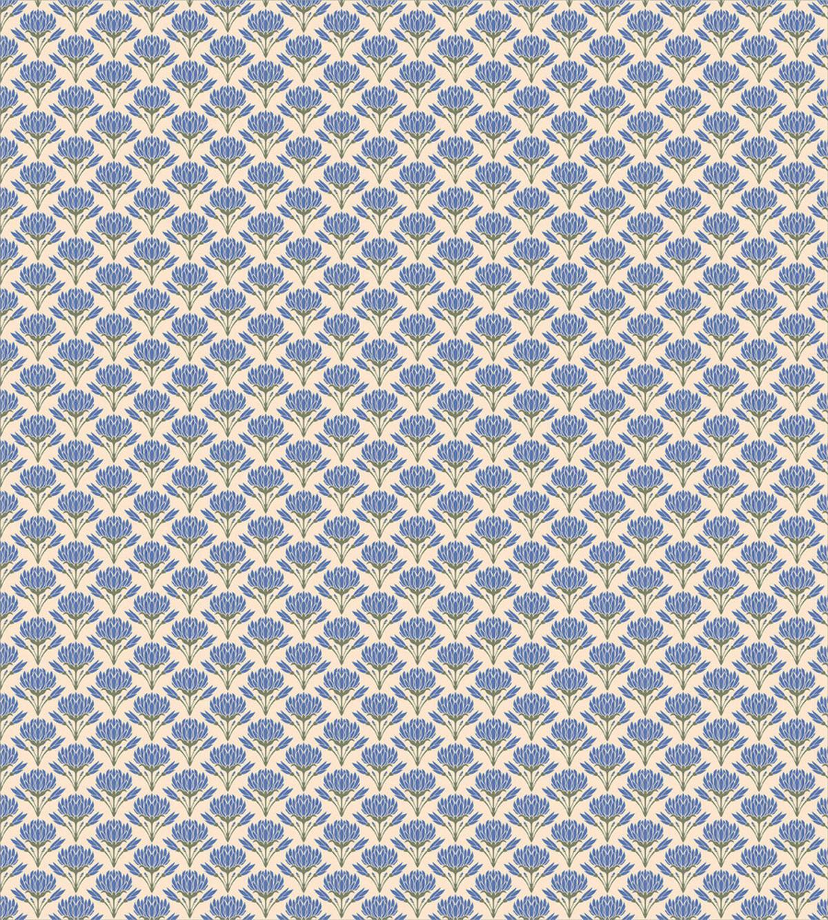 Symmetric Flowers with Buds — Pattern
