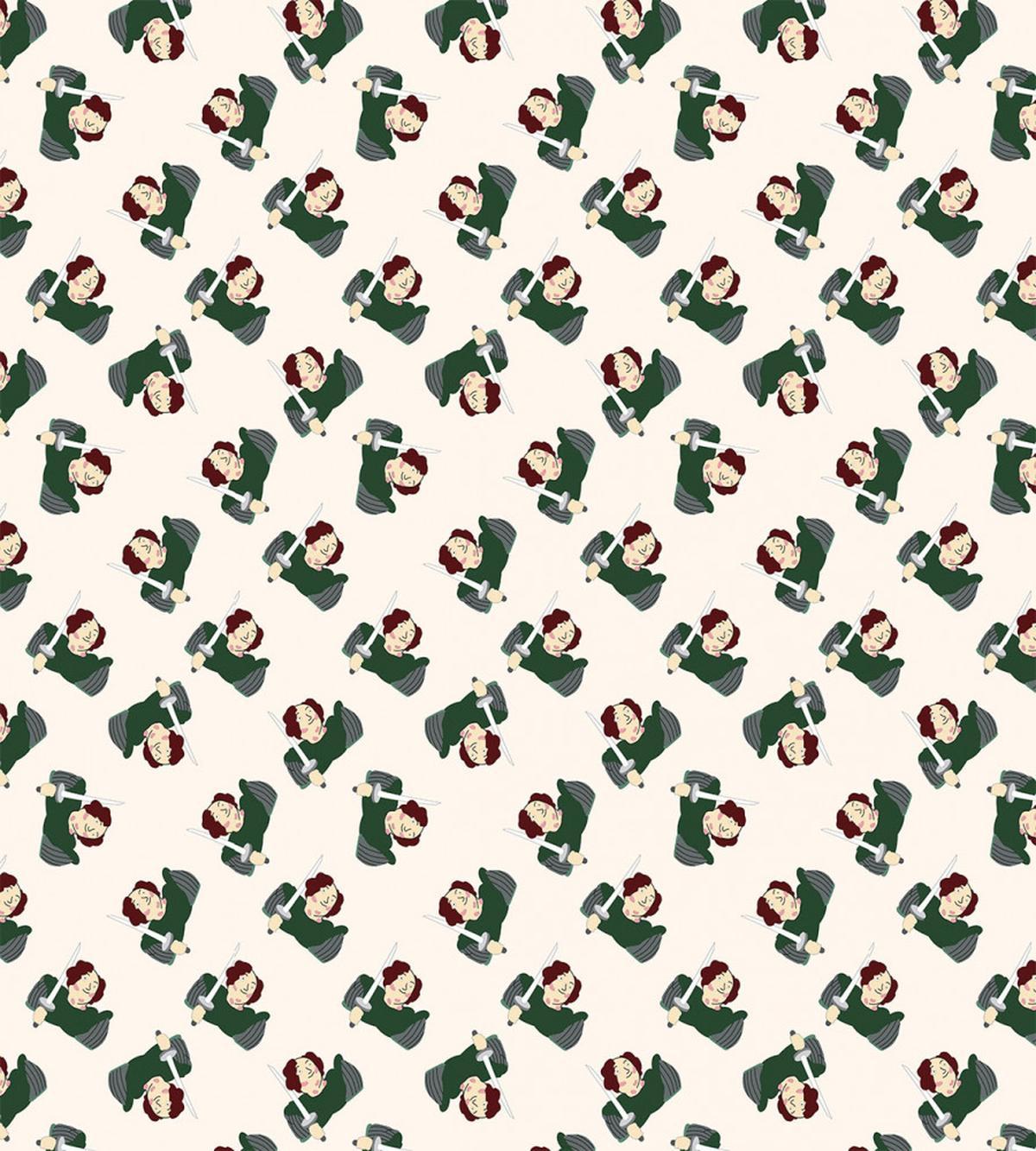 Duke of Britain with Lipstick — Pattern