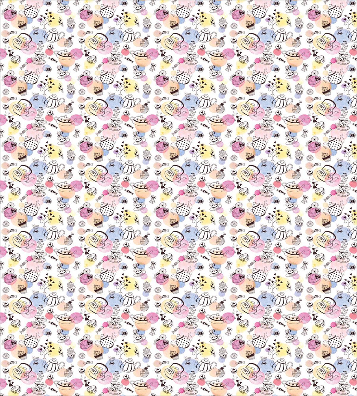 Candies Cookies Teacups — Pattern