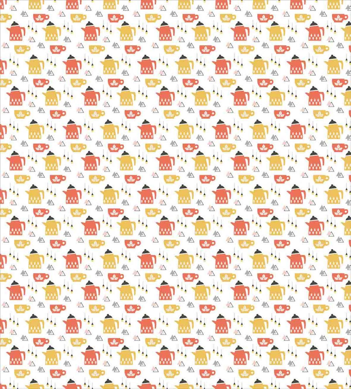 Tea Party Pots Mugs — Pattern