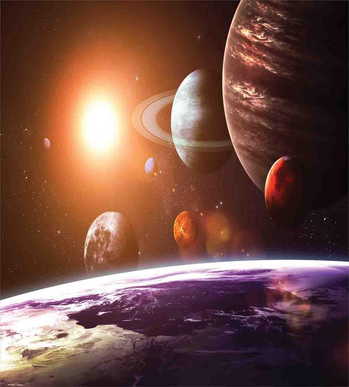 Space View Solar System — Pattern
