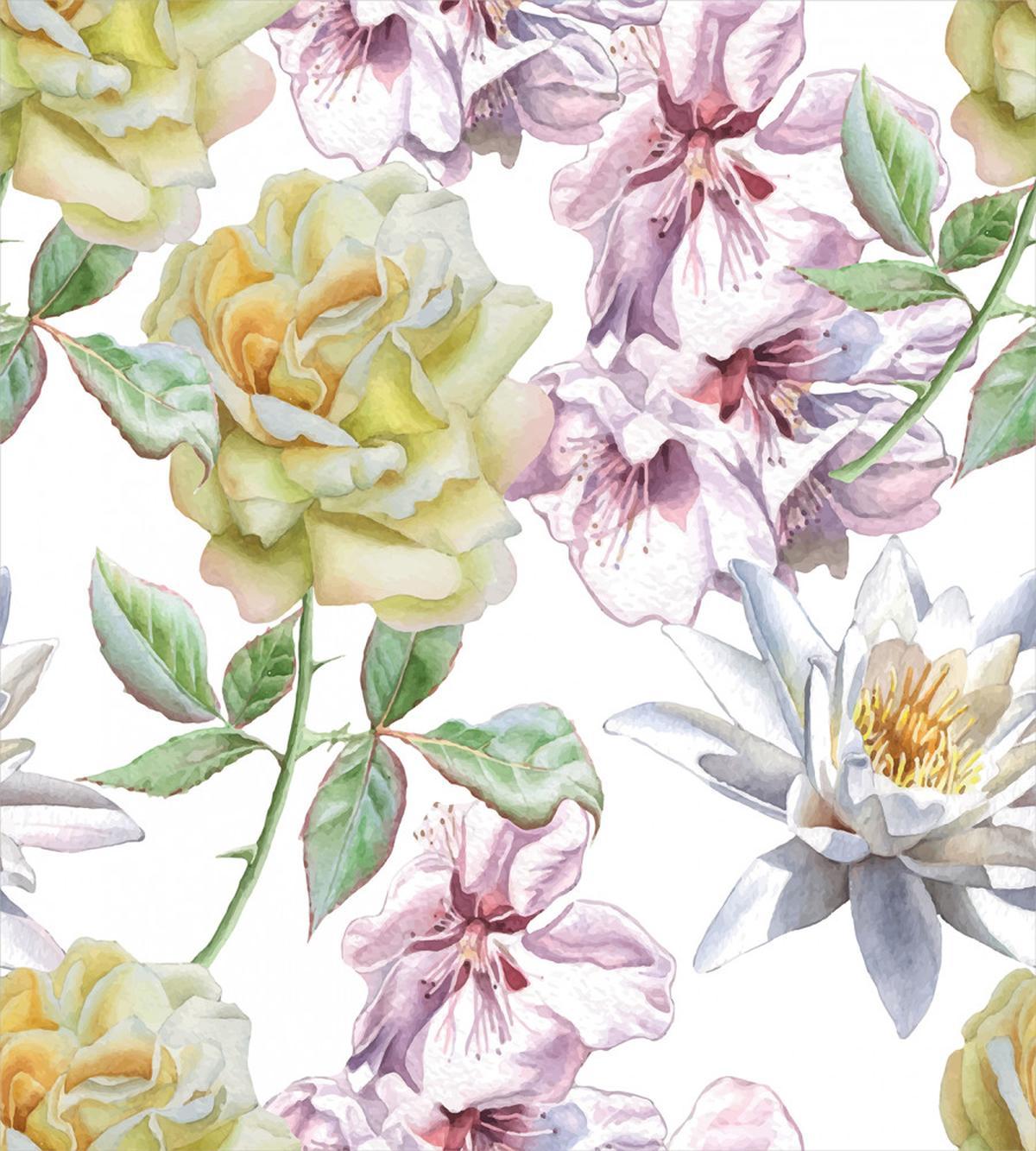 Rose Petals Sakura Lily — Pattern