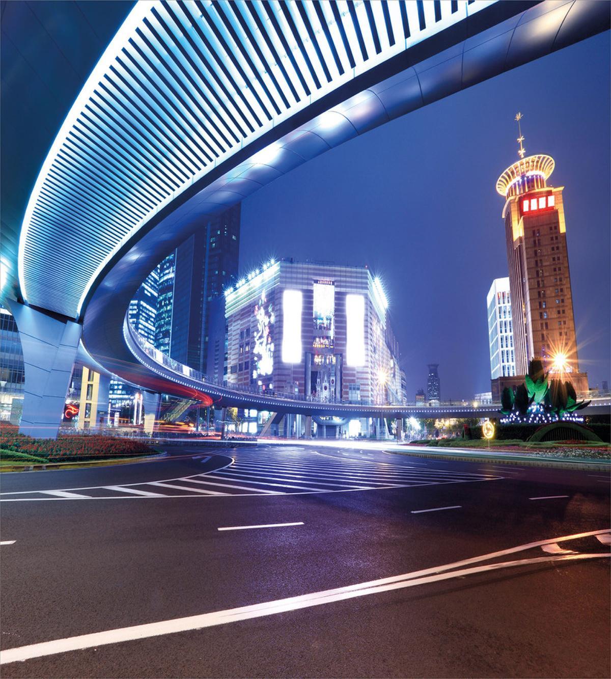 Modern Part of Shanghai — Pattern