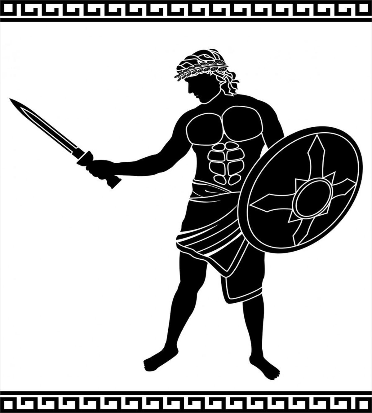 Greek Hero — Pattern