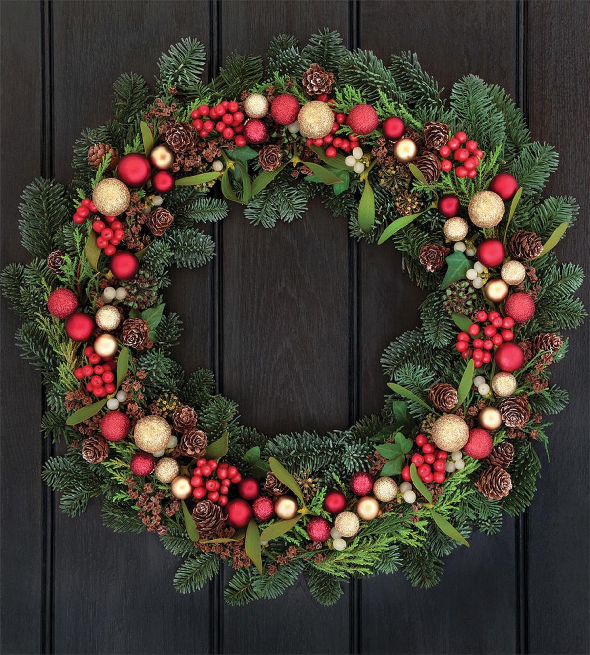 Fir Xmas Wreath — Pattern