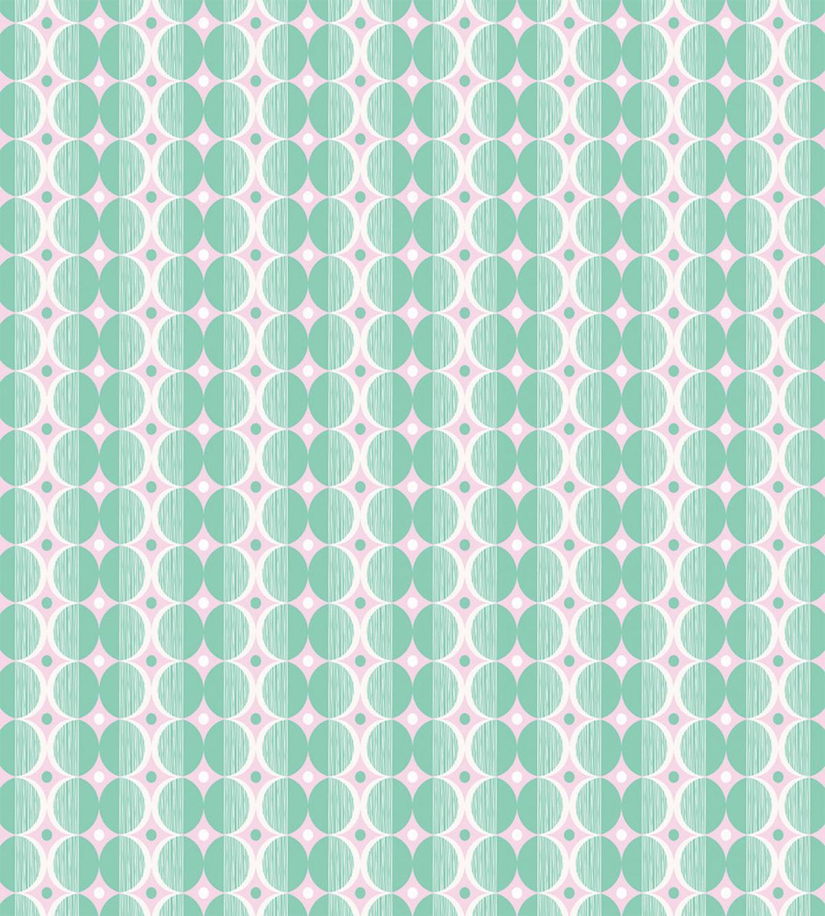 Symmetric Rounds Thin Lines — Pattern