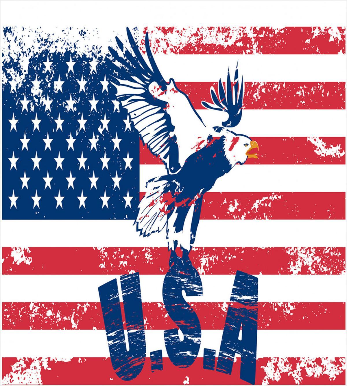 American Flag — Pattern
