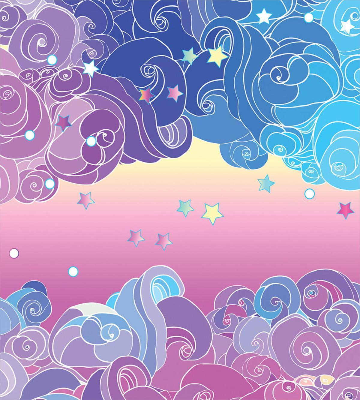 Clouds and Stars — Pattern