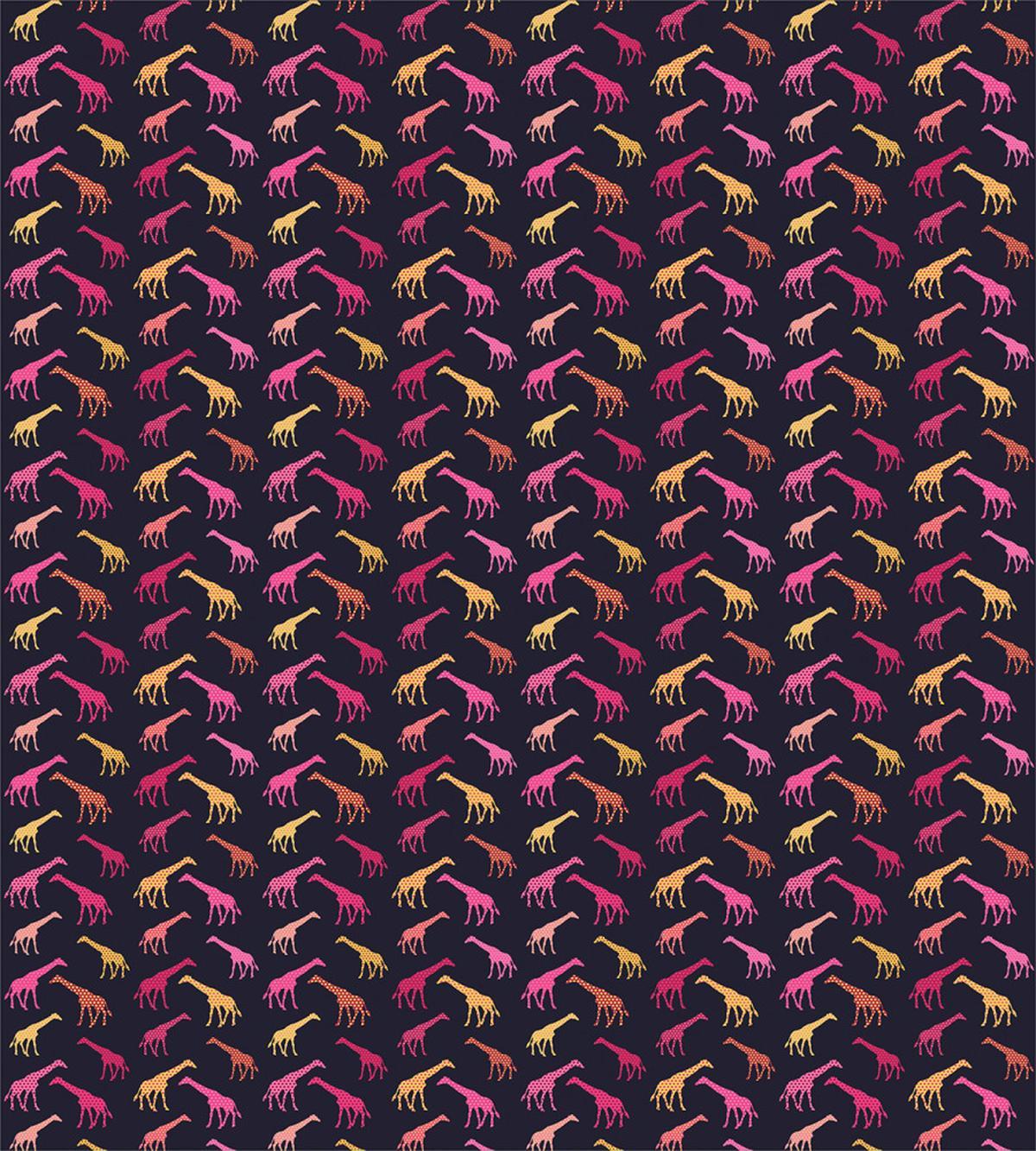 Dots Color Silhouettes — Pattern