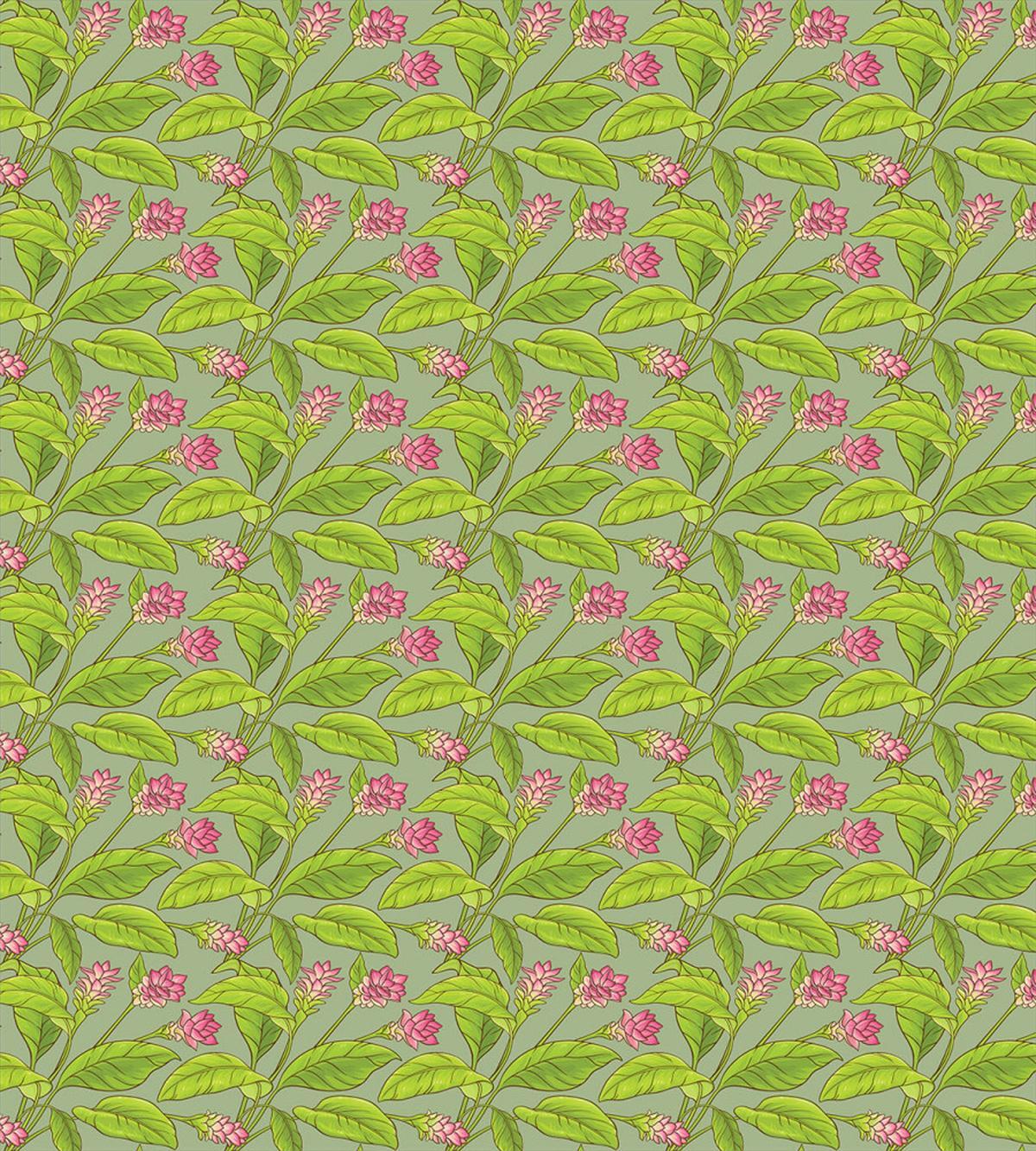 Turmeric Flower Blossom — Pattern