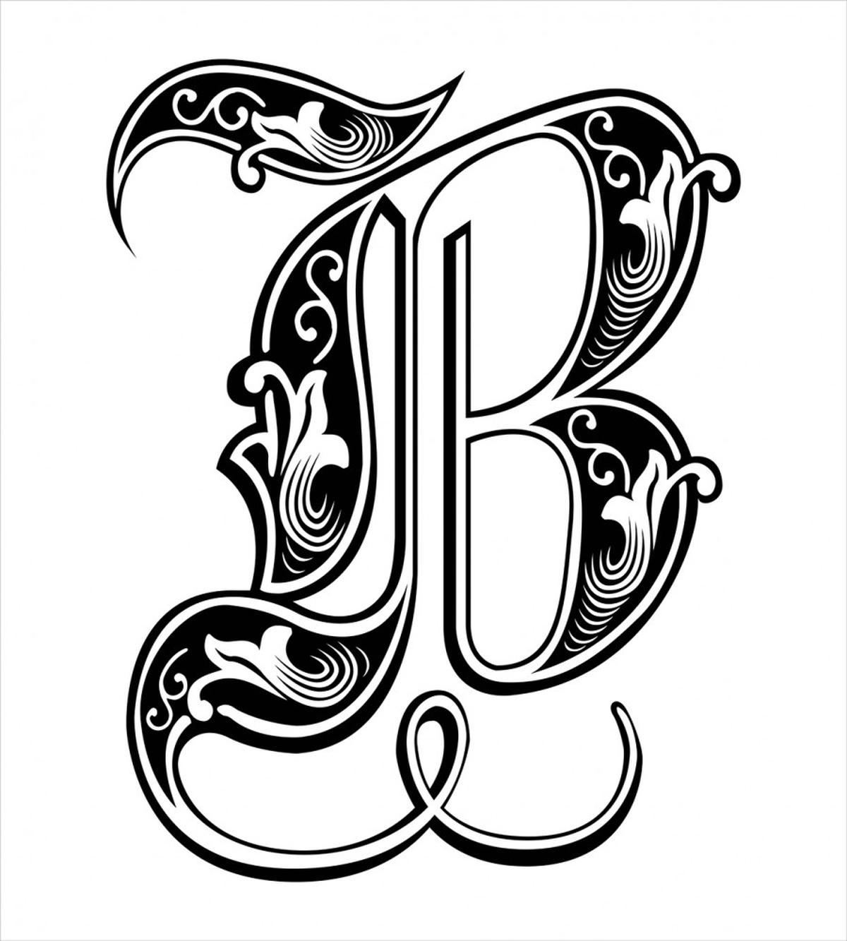 Classic Font — Pattern