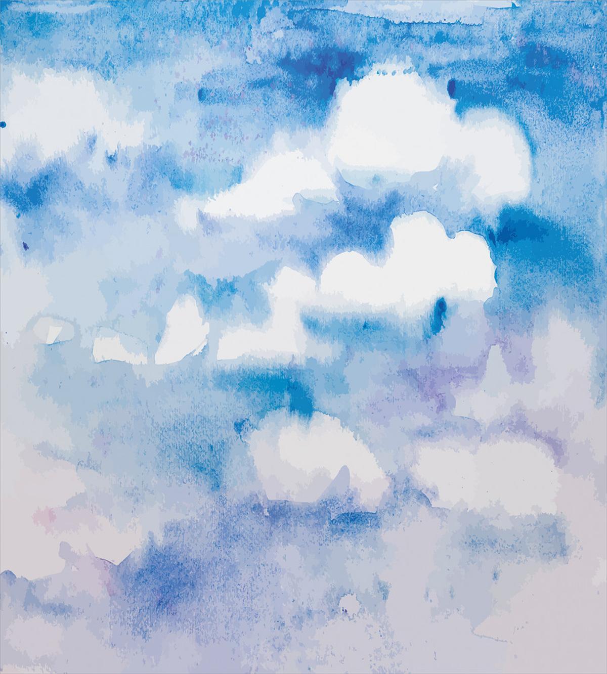 Cloudy Sky Hazy Serene — Pattern