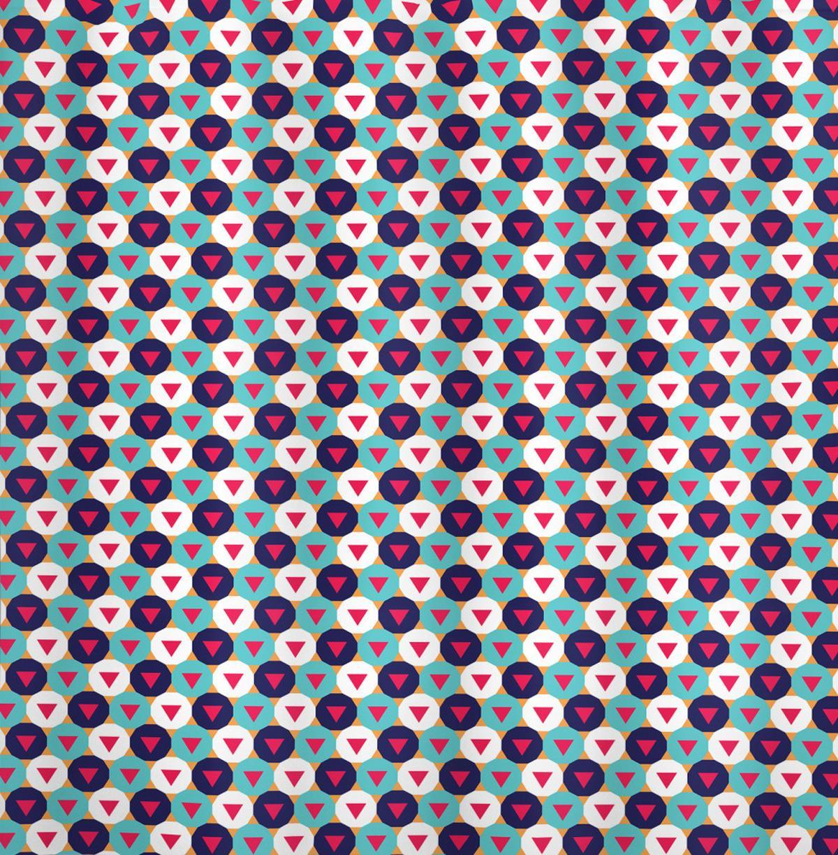 Circular Polygonal Motifs in Trinagles — Pattern