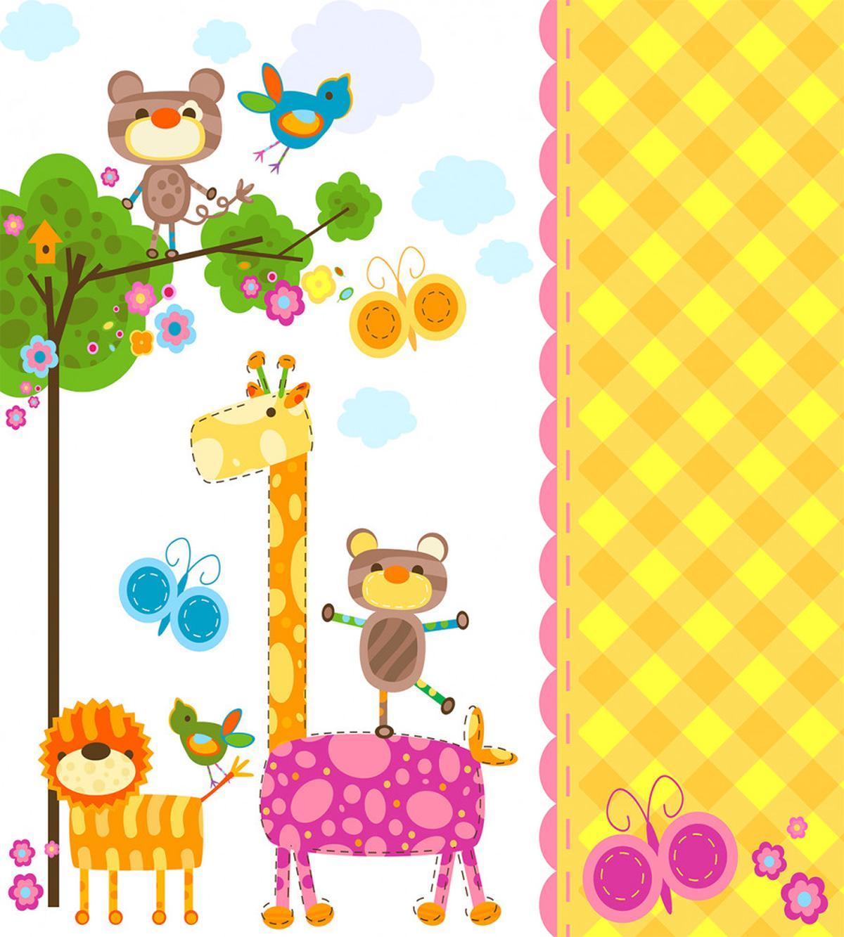 Butterflies Tree Blooms — Pattern