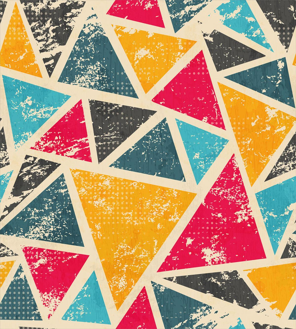 Funk Art Grungy Abstract — Pattern