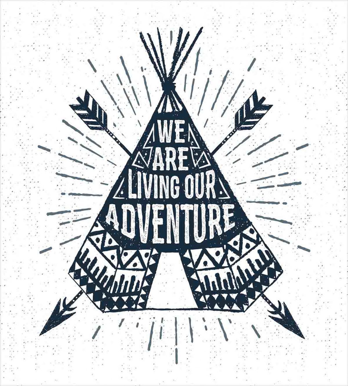 Teepee with Arrows — Pattern