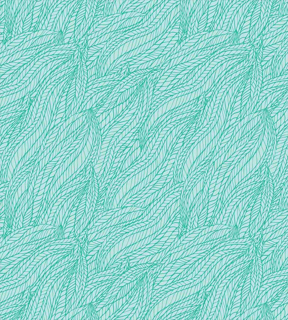 Abstract Doodle Leaves — Pattern
