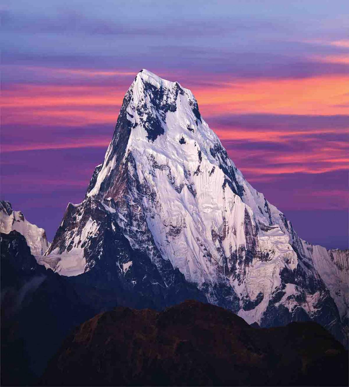 Himalayas in the Sunset — Pattern