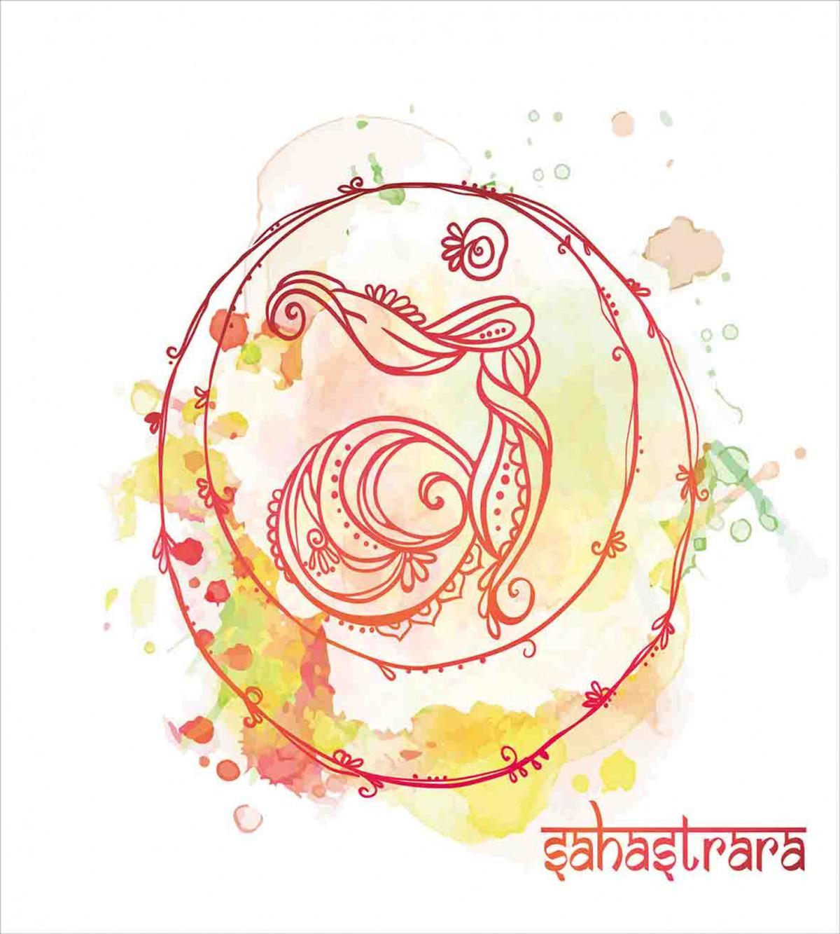 Yoga Chakra Drawn — Pattern