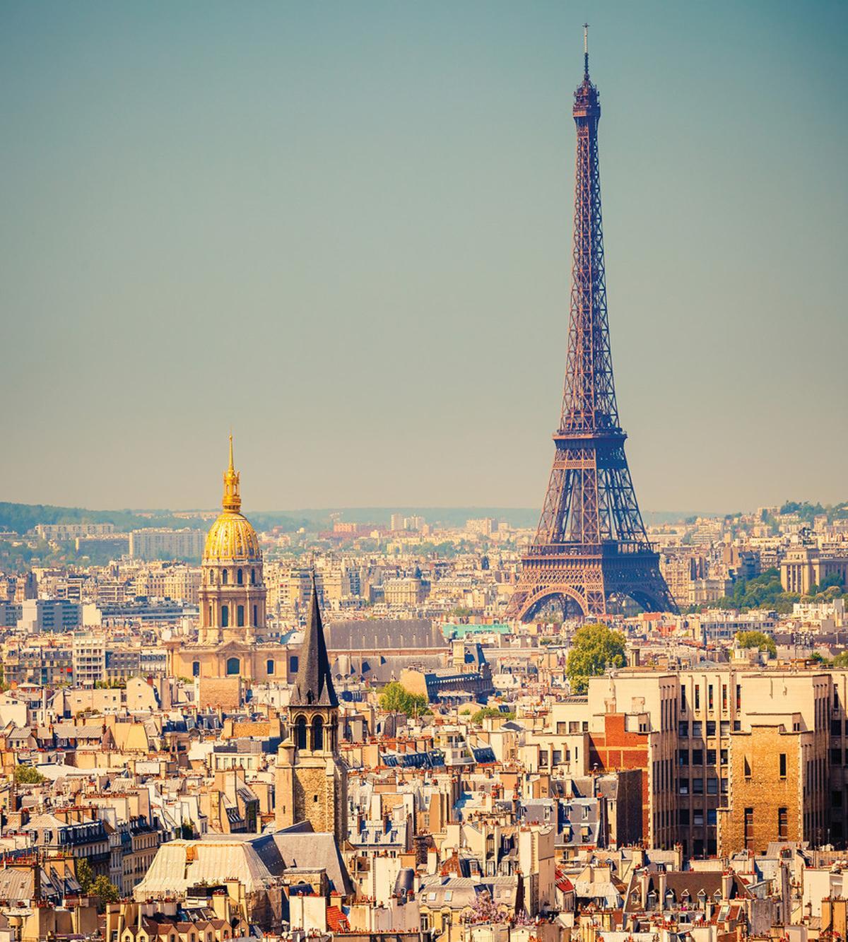 Cityscape of Paris — Pattern