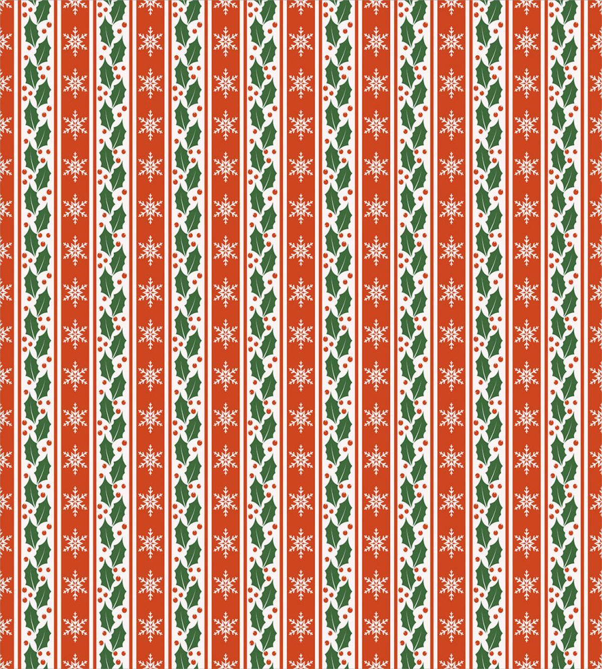 Holly Berries Banner — Pattern