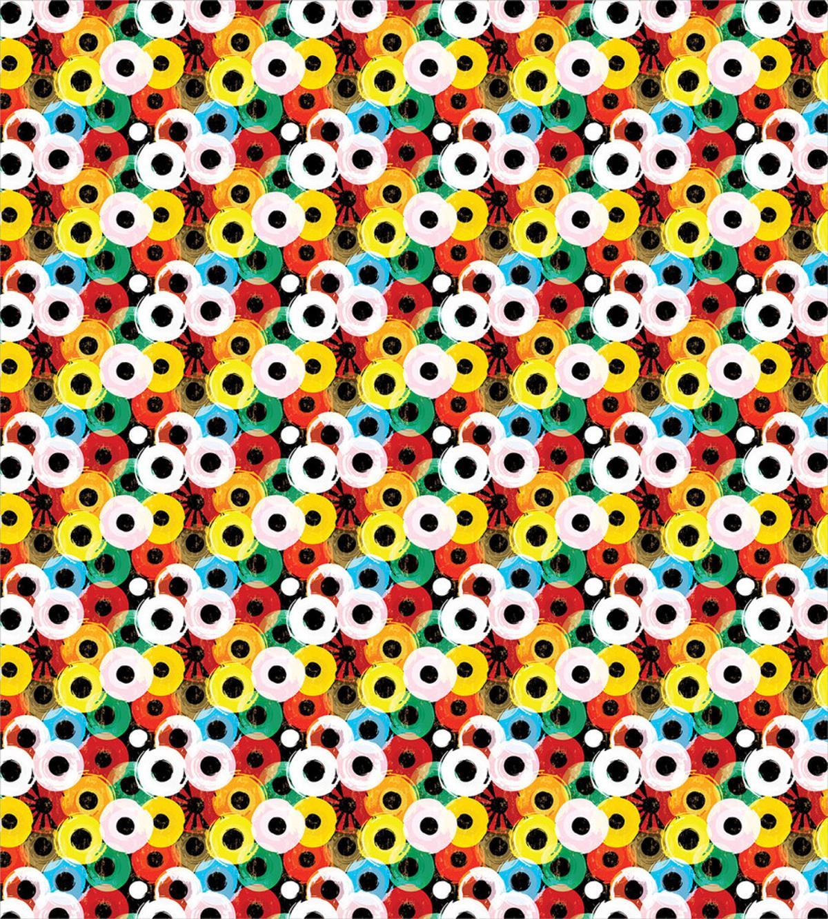 Vivid Ring Records Vinyl Art — Pattern