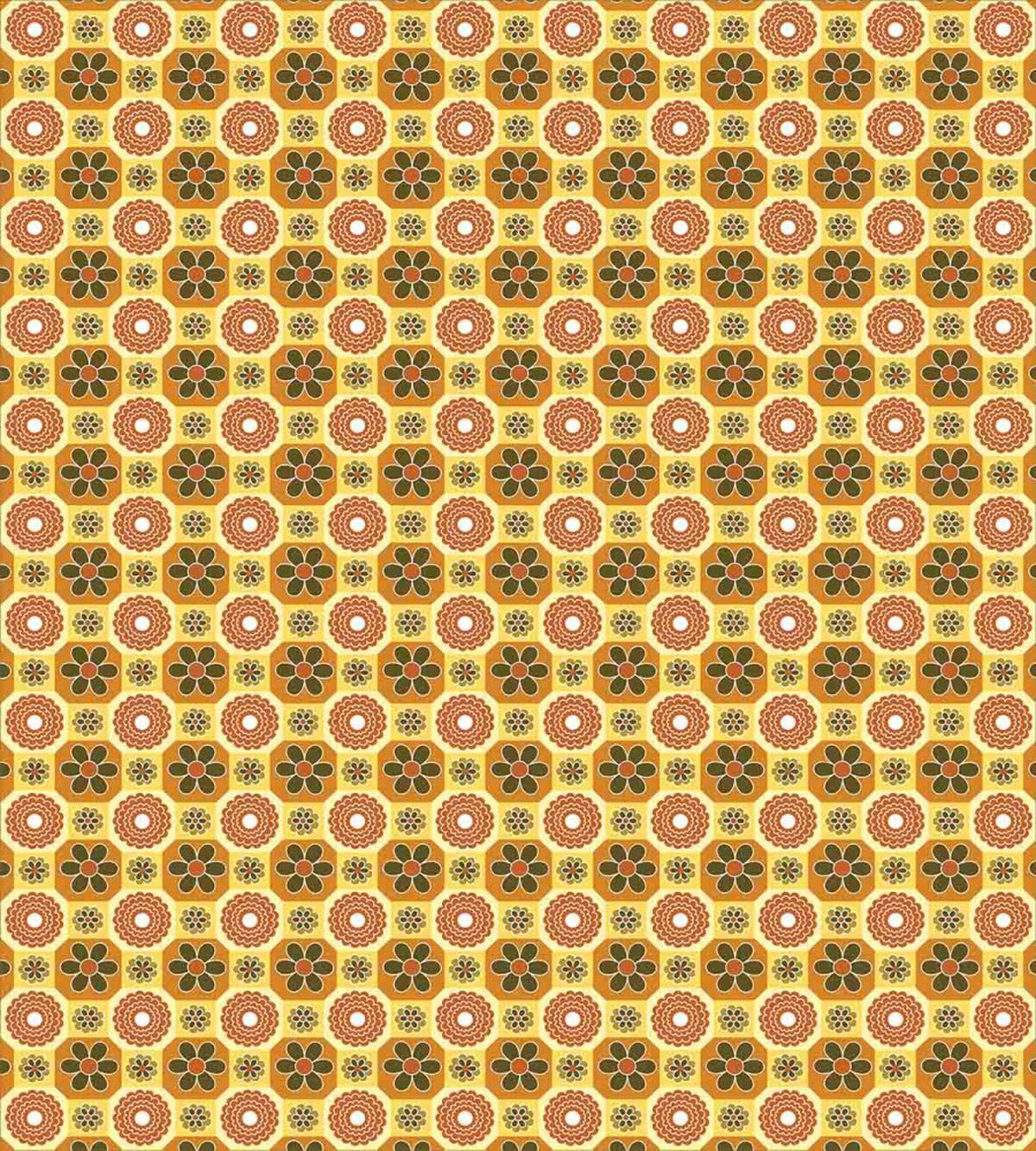 Abstract Floral Damask — Pattern