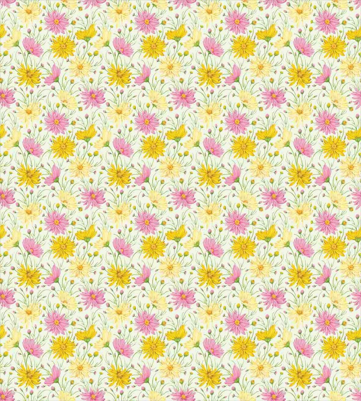 Summer Blossoms Field — Pattern