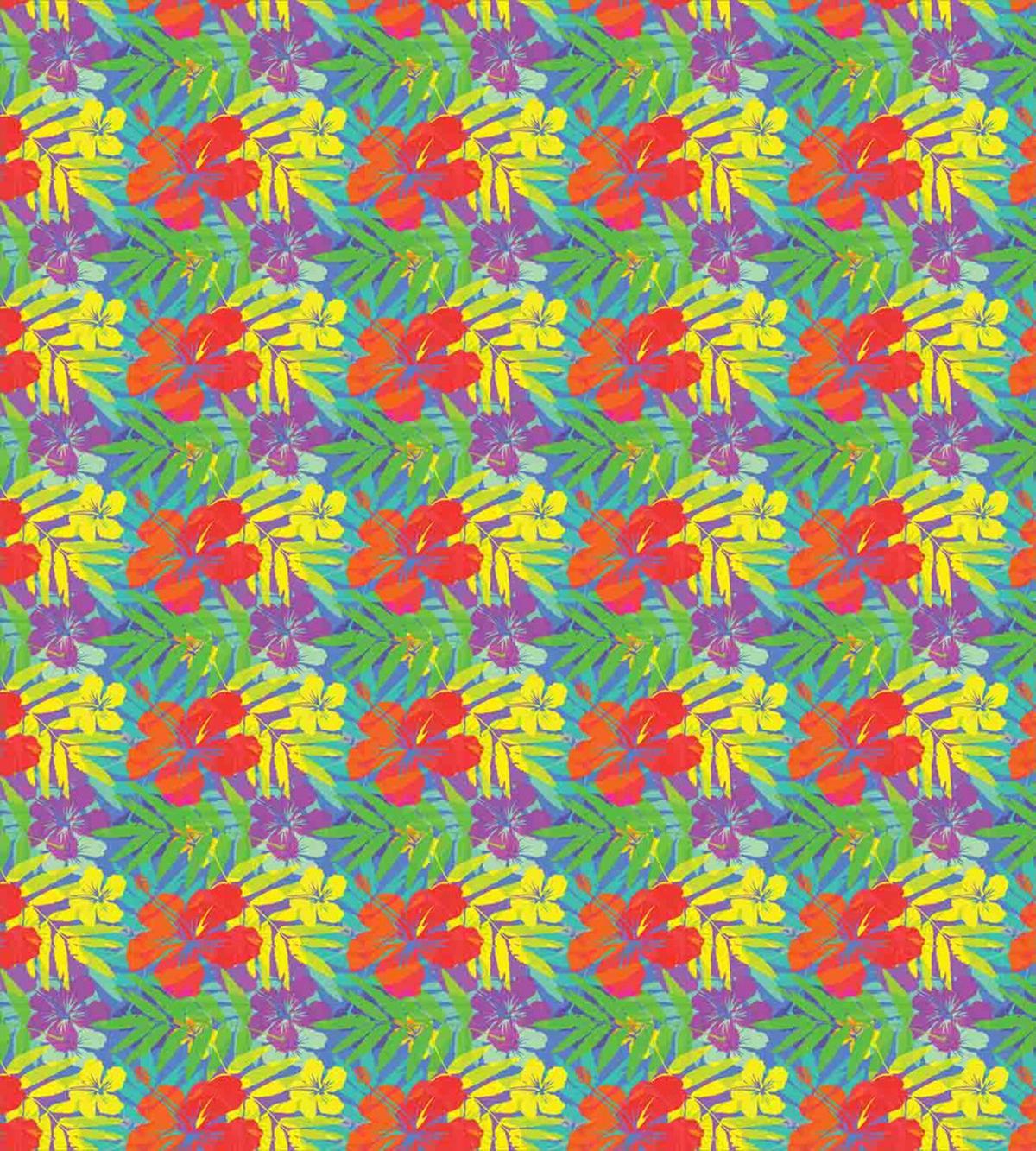 Hawaiian Rainforest Leaves — Pattern