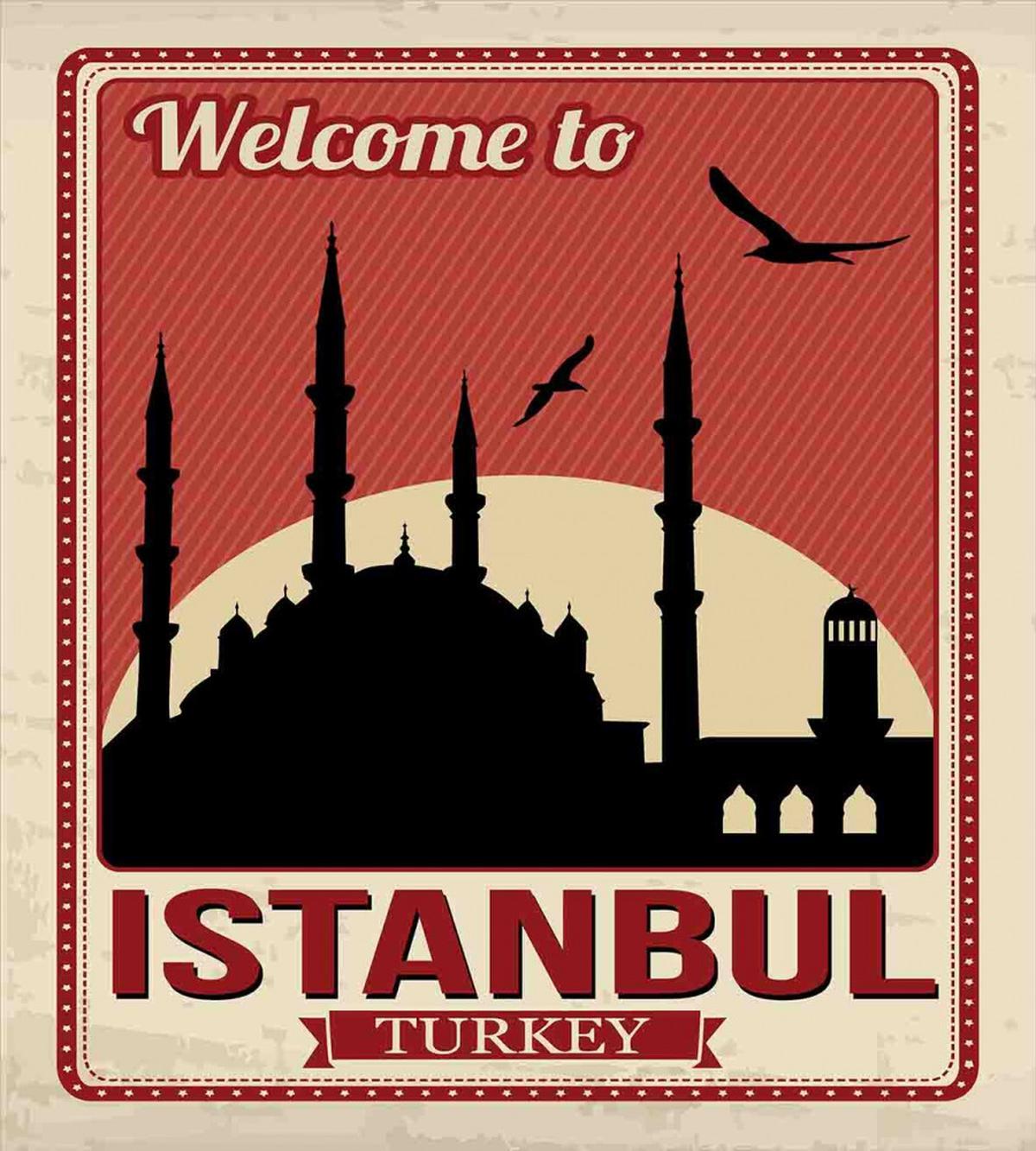 Welcome Greeting Art — Pattern