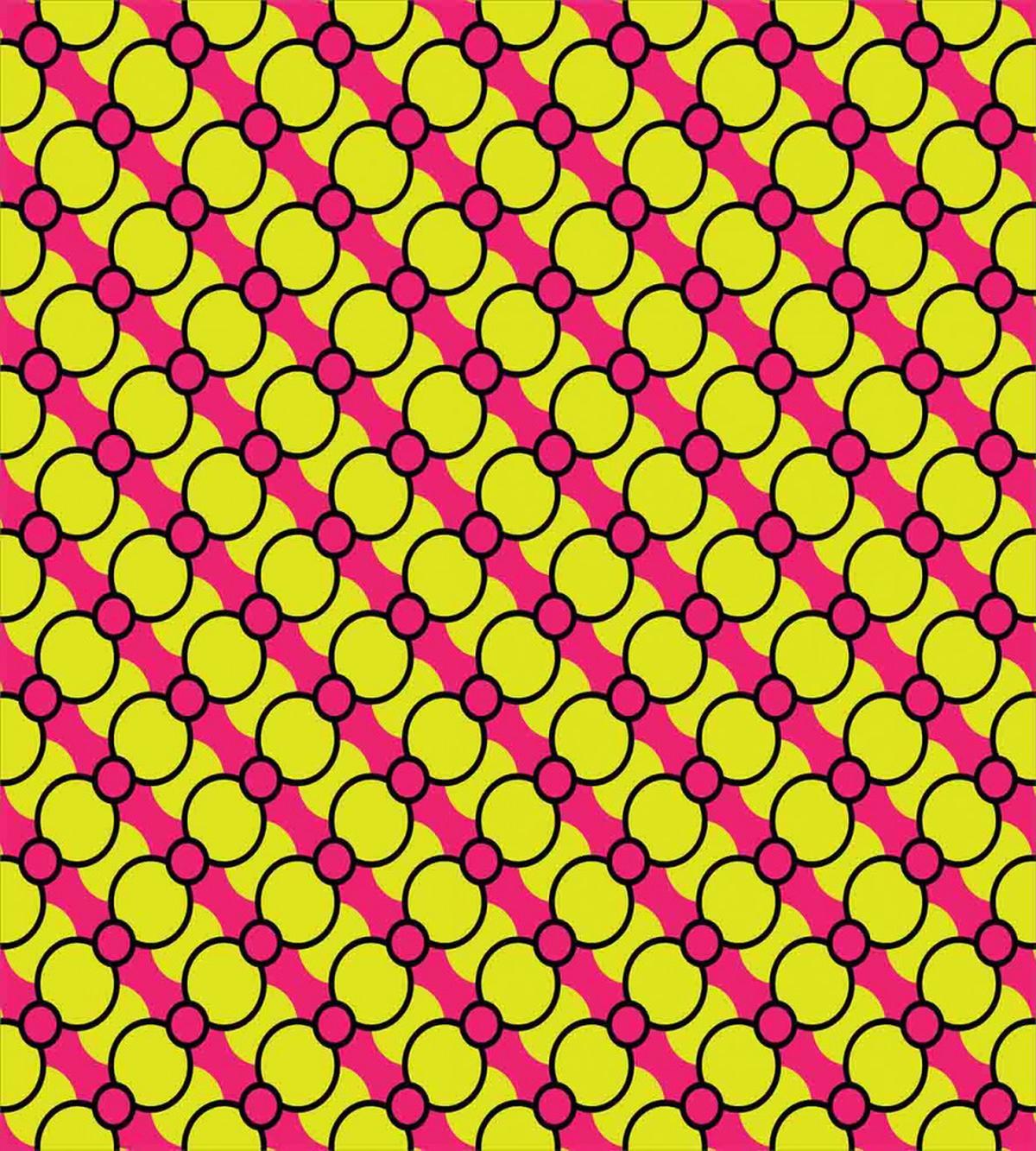Circles in Vivid Tones Simple — Pattern