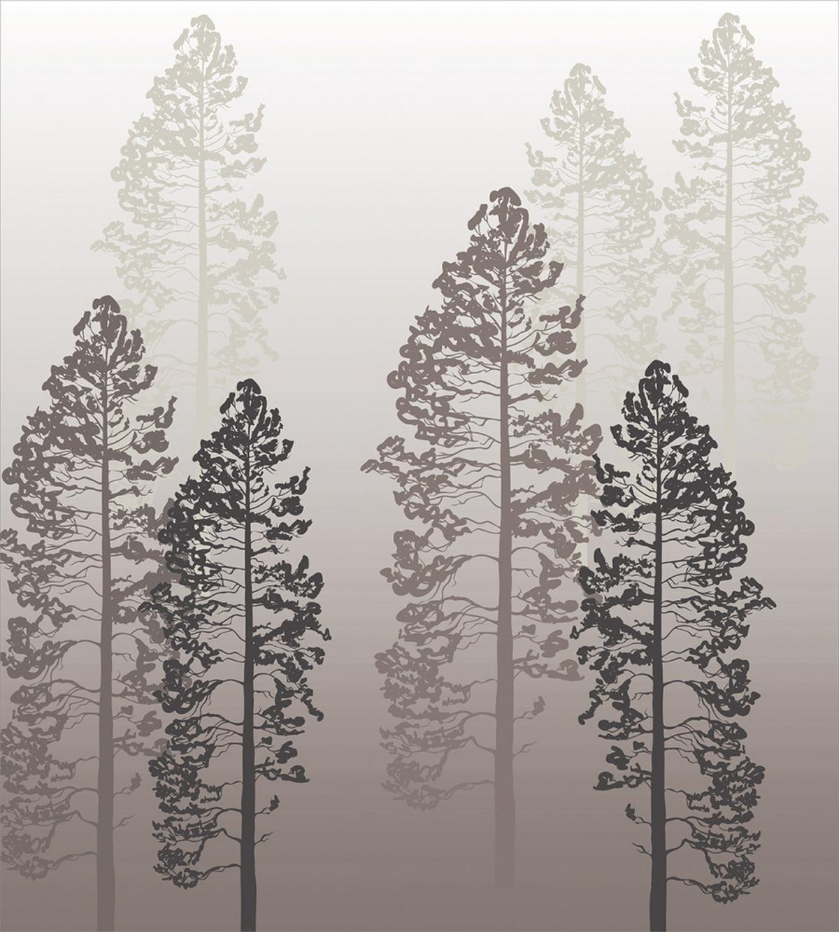 Wild Pine Forest Themed — Pattern