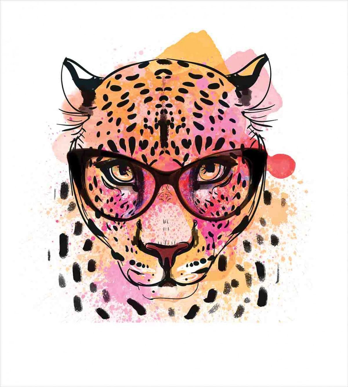 Modern Hipster Leopard — Pattern