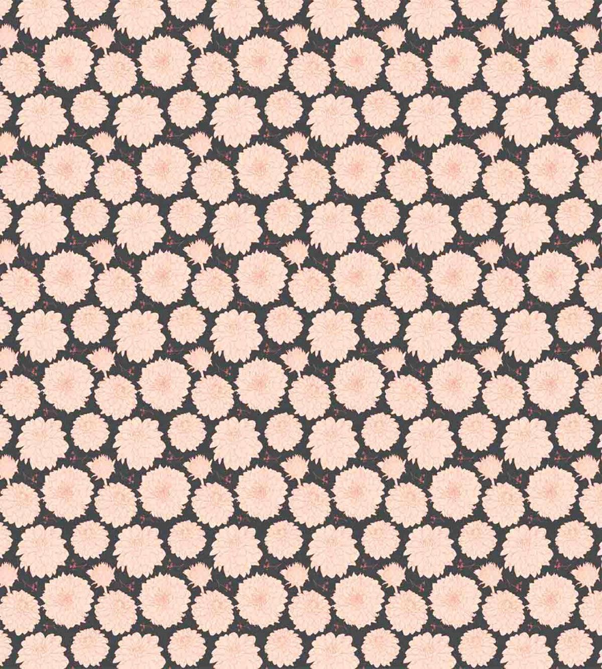 Soft Toned Flower Leaf — Pattern