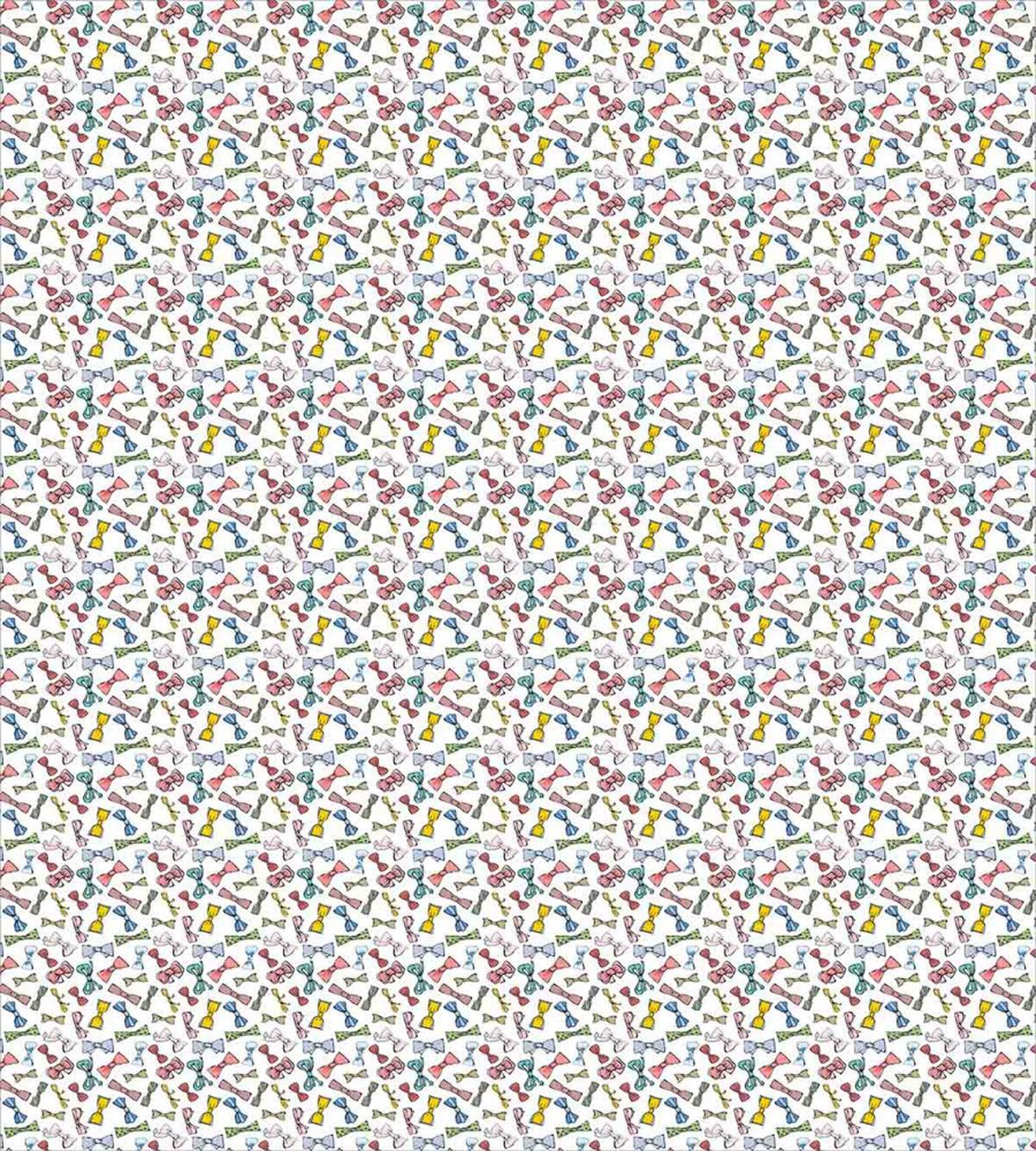 Colorful Bowties Doodle — Pattern