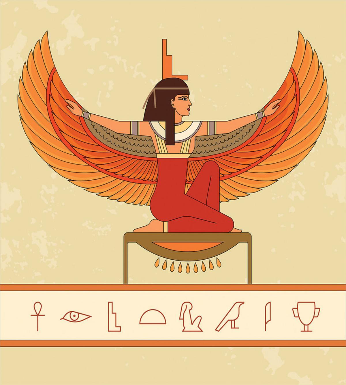 Historical Myth Woman Wing — Pattern