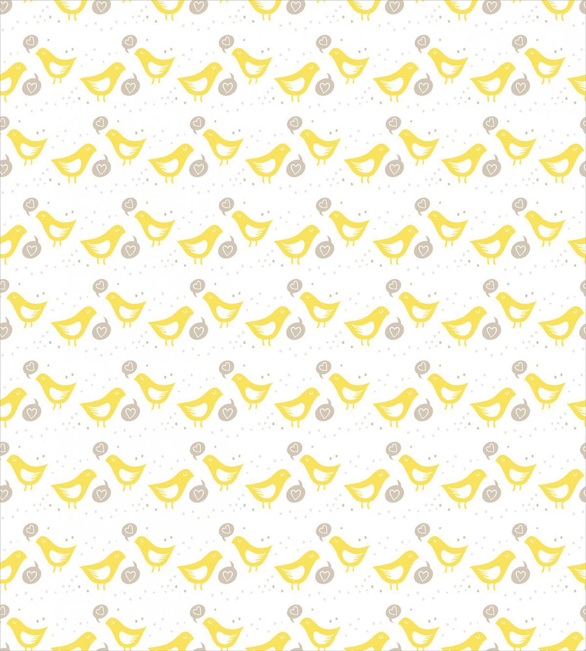 Birds Polka Hearts — Pattern