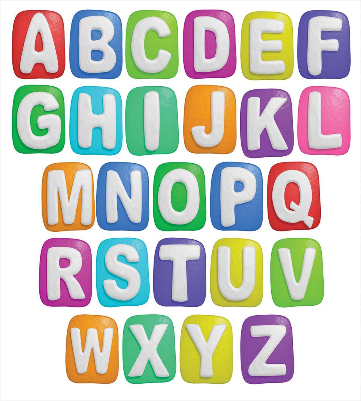 Colorful Alphabet Set — Pattern