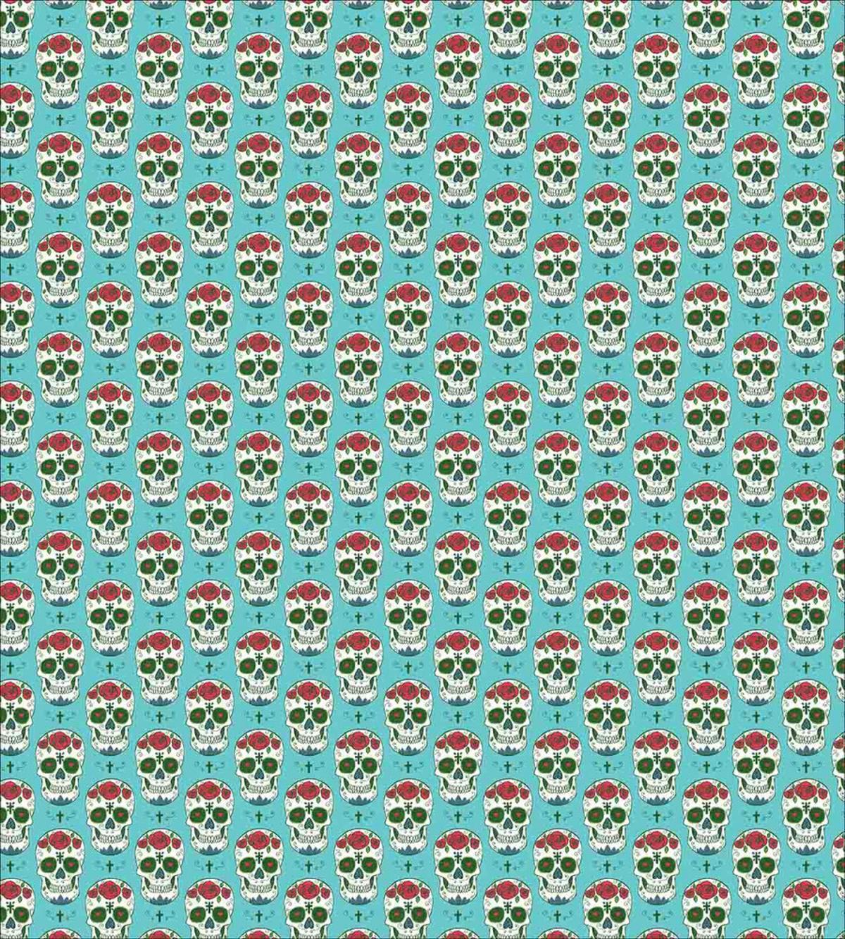 Roses on Skull Pattern — Pattern