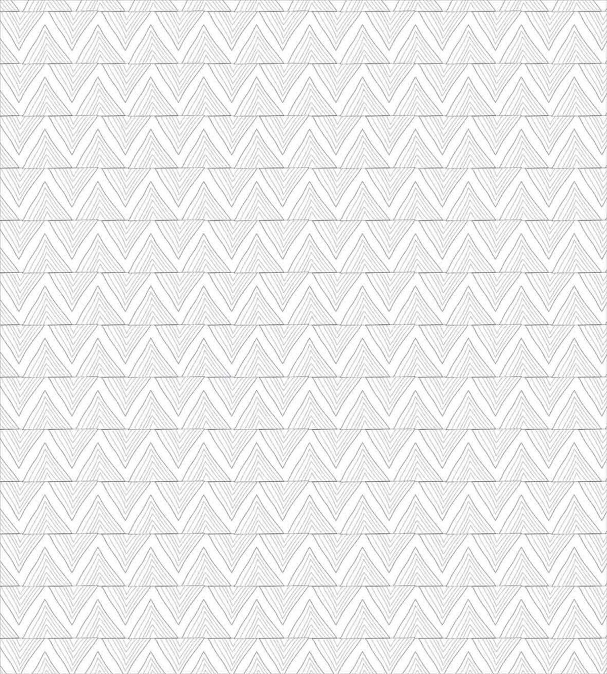 Hand Drawn Style Zigzag — Pattern