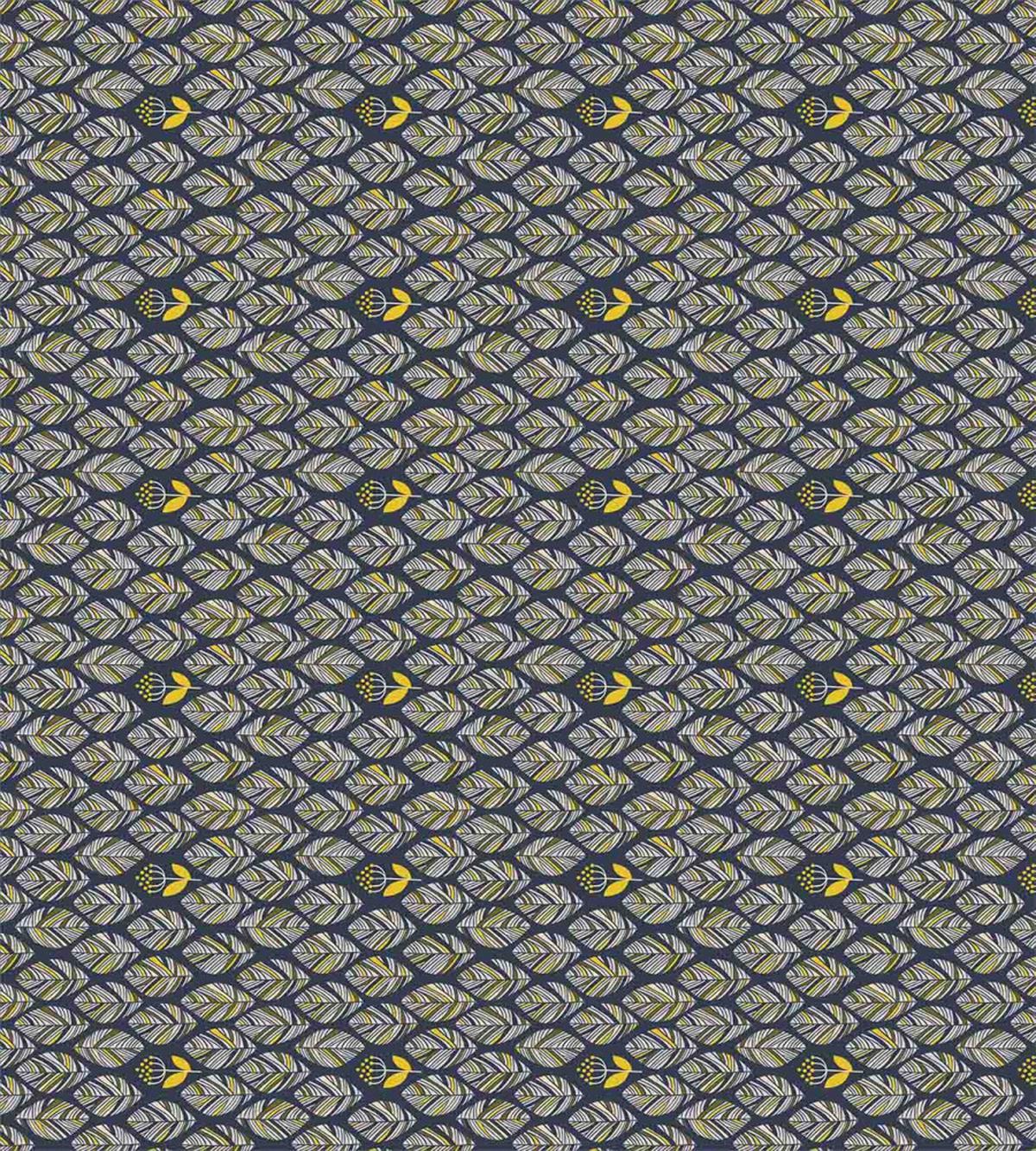 Leaves with Flowers — Pattern