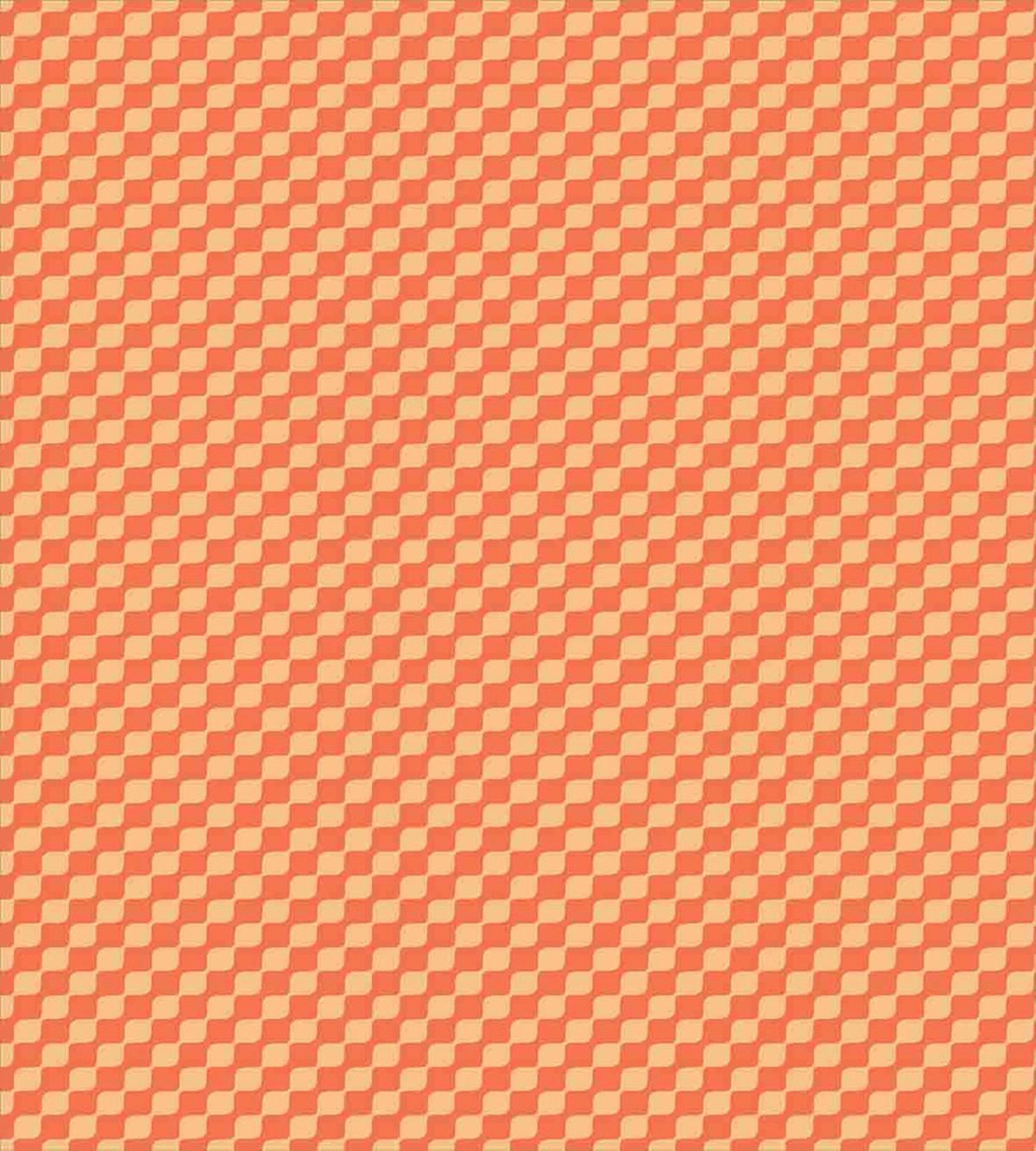 Wavy Lines in Retro Style — Pattern