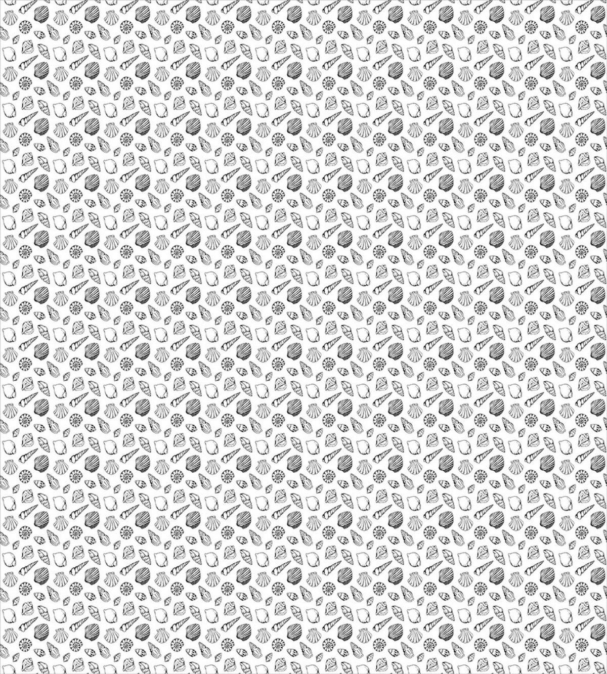 Monochrome Ocean — Pattern