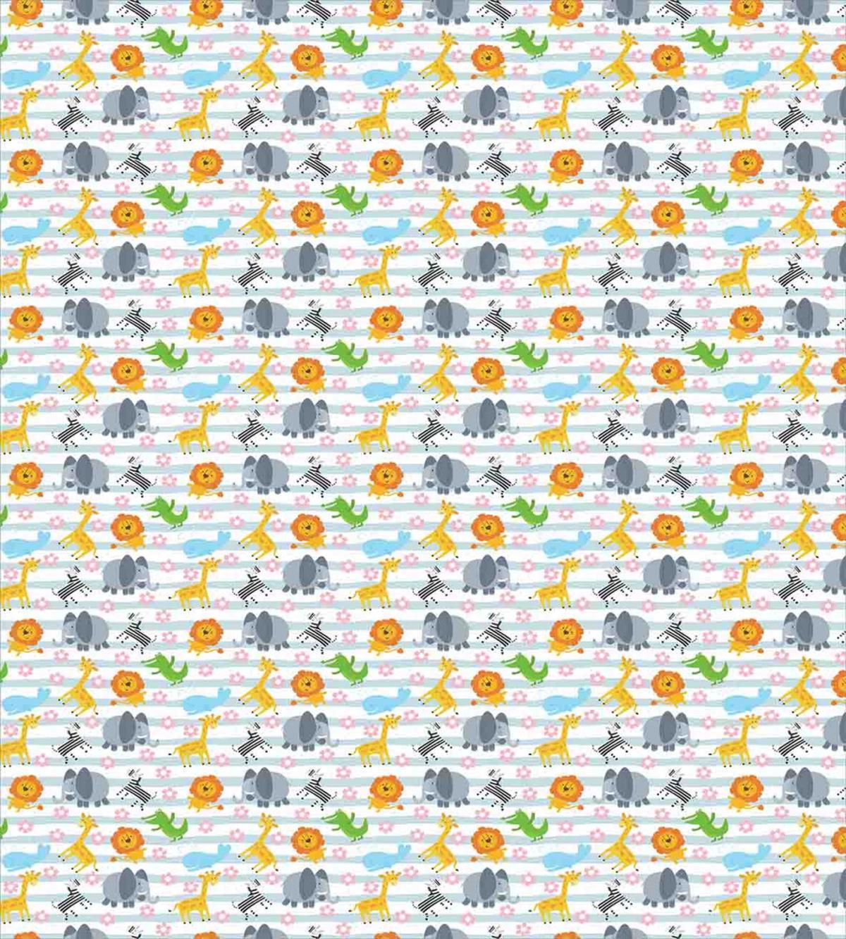 Friendly Zoo Characters — Pattern