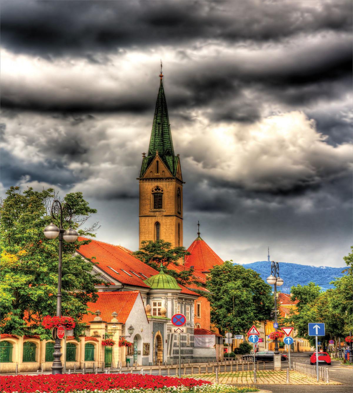 Franciscan Monastery Zagreb — Pattern