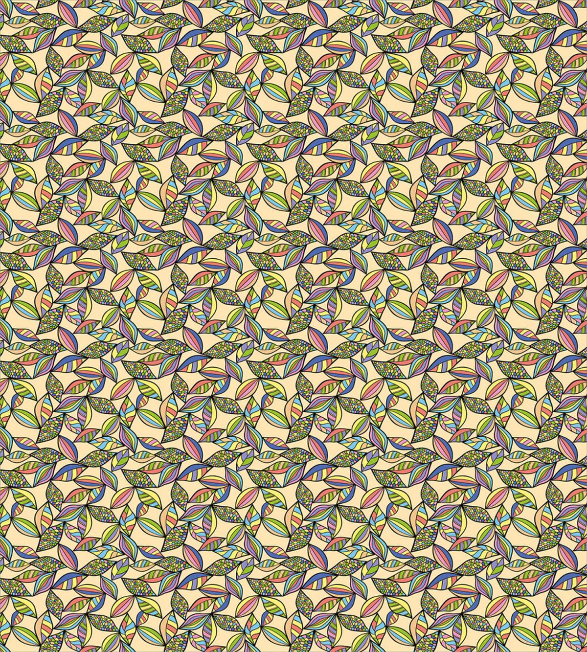 Pastel Vintage Foliage — Pattern