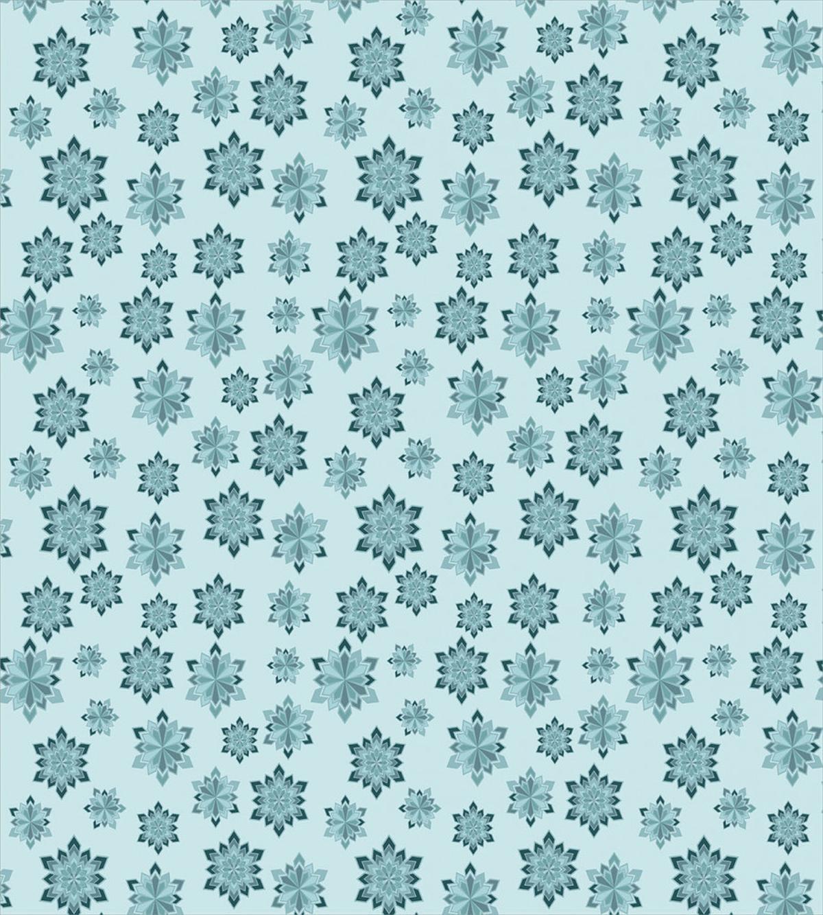 Ornate Winter Snowflakes — Pattern