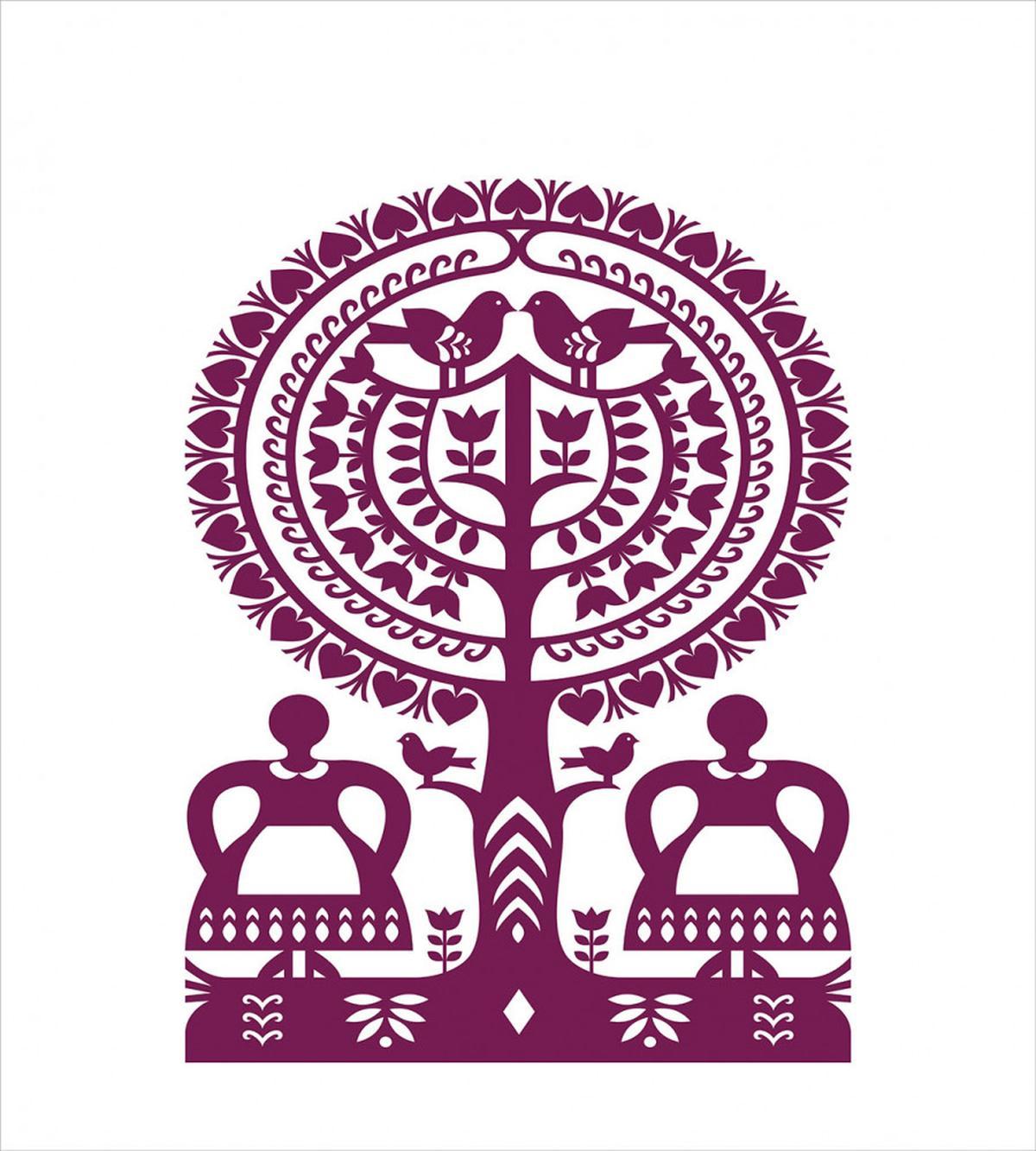 Polish Kurpie Papercuts — Pattern